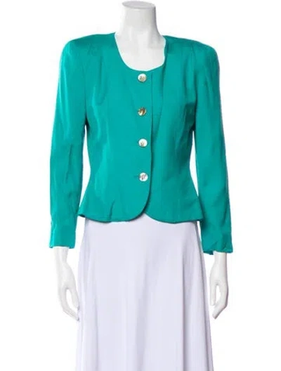 Pre-owned Dior Wool Jacket In Green