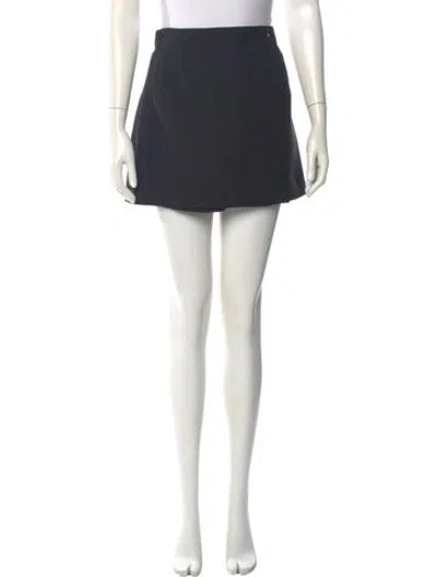 Pre-owned Dior Wool Mini Shorts In Black