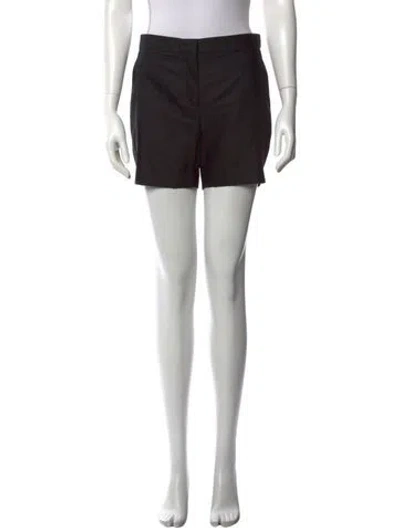 Pre-owned Dior Wool Mini Shorts In Black