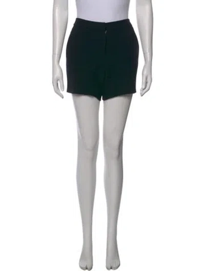 Pre-owned Dior Wool Mini Shorts In Black