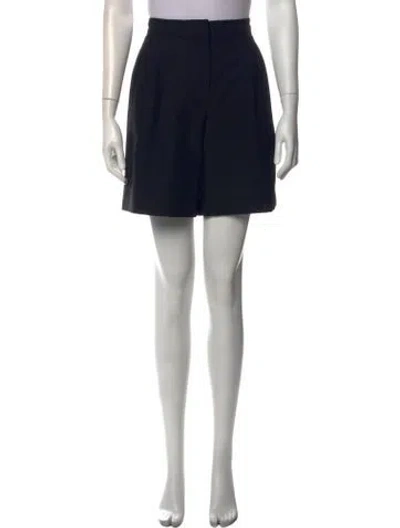 Pre-owned Dior Wool Mini Shorts In Black