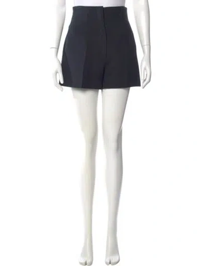 Pre-owned Dior Wool Mini Shorts In Blue