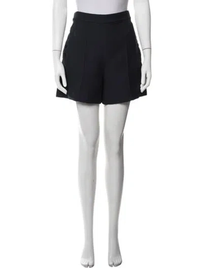 Pre-owned Dior Wool Mini Shorts In Blue