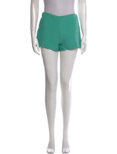 Pre-owned Dior Wool Mini Shorts In Green