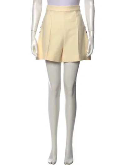 Pre-owned Dior Wool Mini Shorts In Neutrals