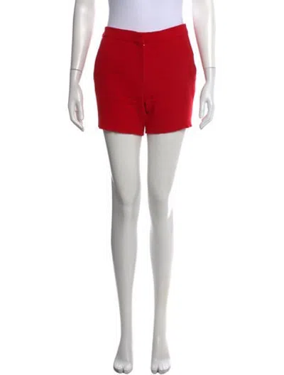Pre-owned Dior Wool Mini Shorts In Red