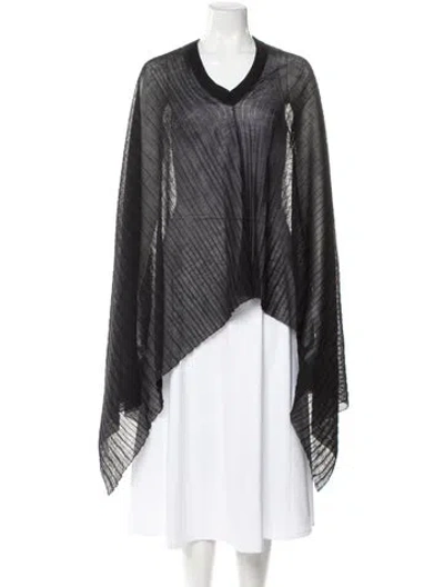 Pre-owned Dior Wool Scoop Neck Sweater In Gray