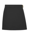 Dior Wool Skirt Shorts In Black