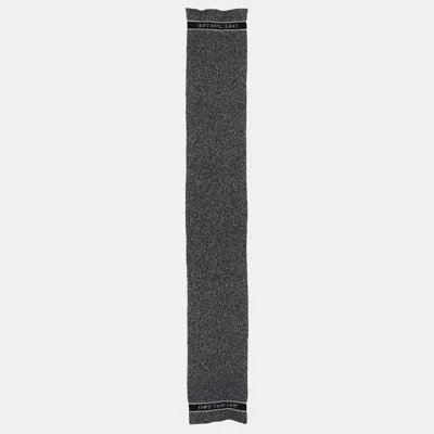 Pre-owned Dior Wool Stole