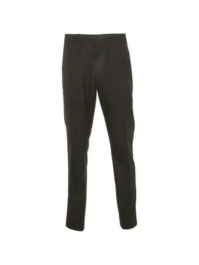 Pre-owned Dior Wool Trousers In Black