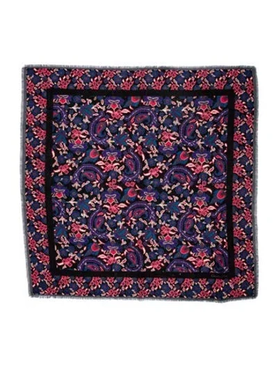 Pre-owned Dior Wool Vintage Scarf In Multi