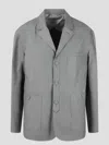 Dior Collared Button In Grey