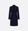Dior Woven Coat Clothing In Black