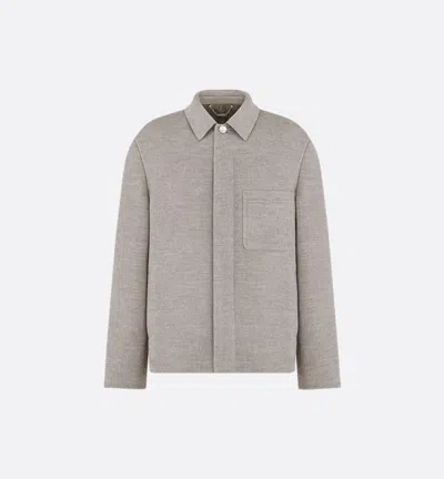 Dior Icons Workwear Jacket In Gray