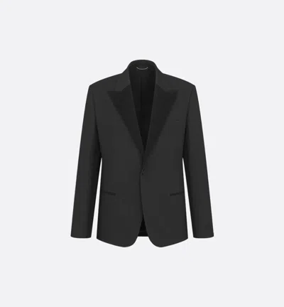 Dior Woven Jacket In Black