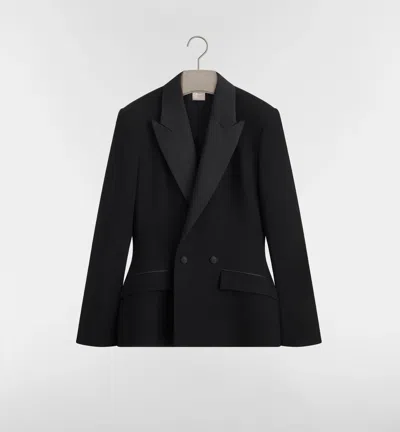 Dior Woven Jacket In Black