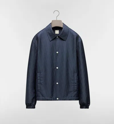 Dior Woven Jacket In Blue