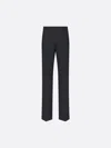 Dior Cotton Track Pants In Black