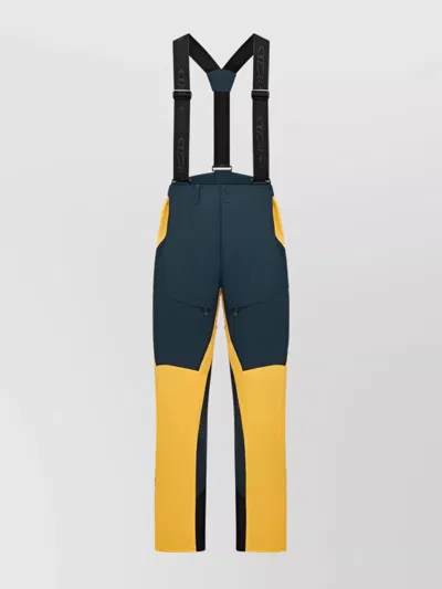 DIOR WOVEN TROUSERS WITH ELASTIC WAISTBAND AND ADJUSTABLE STRAPS