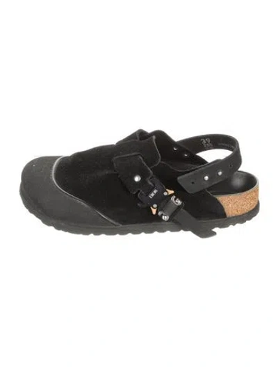 Pre-owned Dior X Birkenstock 2022-2023 Tokio Slippers In Black