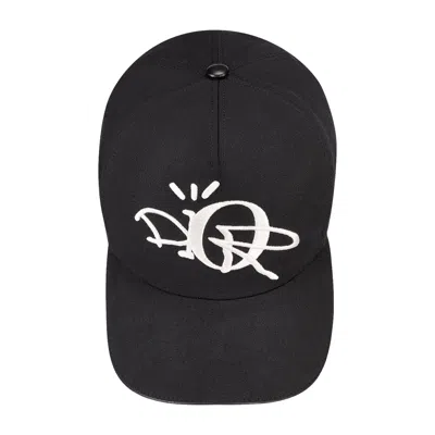 Pre-owned Dior X Cactus Jack Baseball Cap 'black'