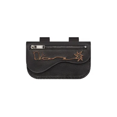 Pre-owned Dior X Cactus Jack Saddle Arm Pouch 'black' | Men's Size Onesize