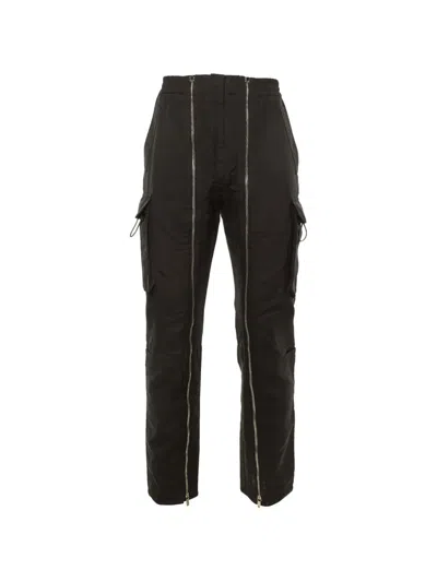 Pre-owned Dior X Cactus Jack Zip-detail Cargo Pants In Black