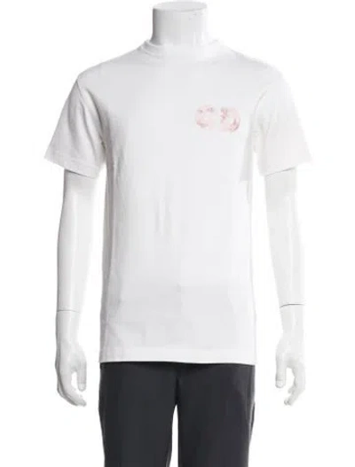 Pre-owned Dior X Daniel Arsham 2020 Basketball T-shirt In White