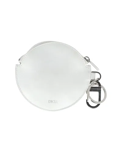 Dior X Daniel Arsham Basketball Zip Coin Case (authentic Pre-loved) In White