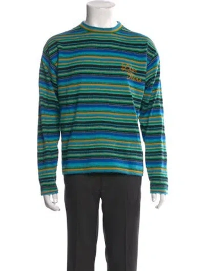 Pre-owned Dior X Denim Tears 2023 Signature Logo Pullover In Blue