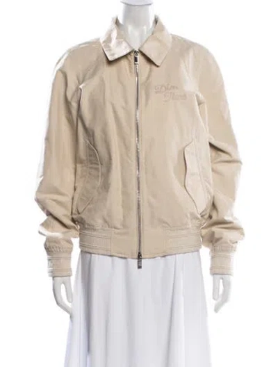 Pre-owned Dior X Denim Tears Bomber Jacket In Neutral