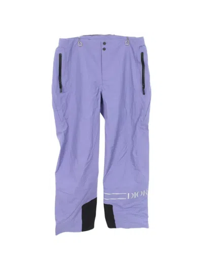 Pre-owned Dior X Descente Ski Pants In Purple
