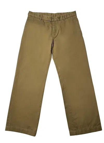 Pre-owned Dior X Hedi Slimane 2005 Dior By Hedi Slimane Beige Pants Trousers In Sand