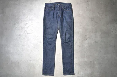 Pre-owned Dior X Hedi Slimane Dior - Hedi Slimane - 16.5cm Raw Denim Jean In Blue