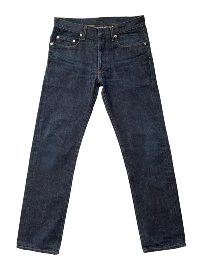 Pre-owned Dior X Hedi Slimane Dior By Hedi Slimane Blue Denim Jeans