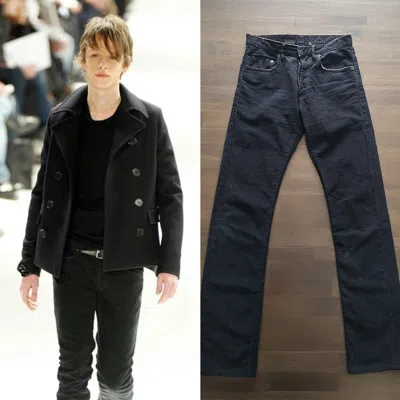 Dior Homme AW04 ブラックデニム　29 Pre-owned Dior X Hedi Slimane Dior Homme Aw04 Votc Dark Gray