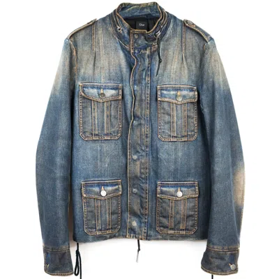 Pre-owned Dior X Hedi Slimane Dior Homme Aw05 M65 Denim Jacket