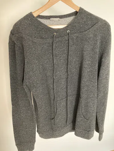 Pre-owned Dior X Hedi Slimane Dior Homme By Hedi Slimane Heavy Wool Mix Sweater -fw06 In Gray