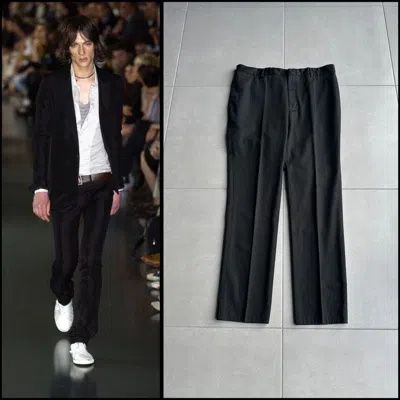 Pre-owned Dior X Hedi Slimane Dior Homme Ss05 “beck/untitled” Black Slacks