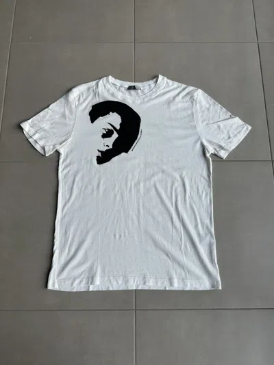Pre-owned Dior X Hedi Slimane Dior Homme Ss06 U Used To Fall In Love With Everyone T Shirt In White