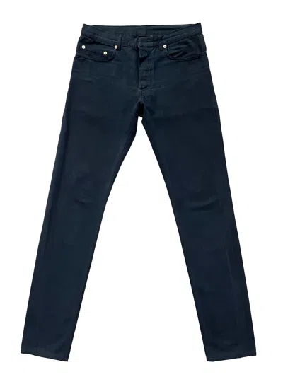 Pre-owned Dior X Hedi Slimane Dior Kva Hedi Slimane Navy Jeans Pants