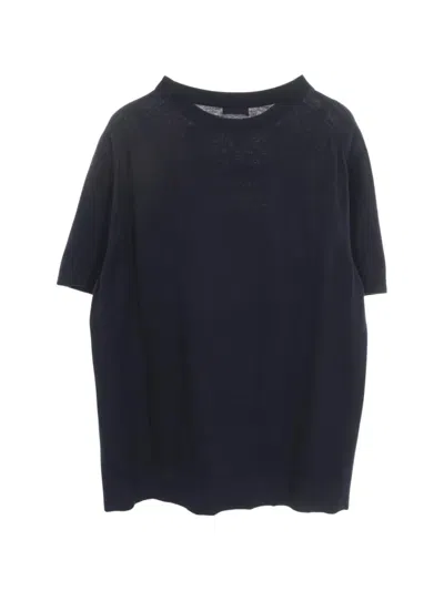 Pre-owned Dior X Jack Kerouac 2010s Knitted T-shirt In Blue