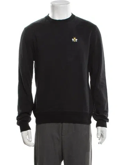 Pre-owned Dior X Kaws 2019 Bee Accent Sweatshirt In Black