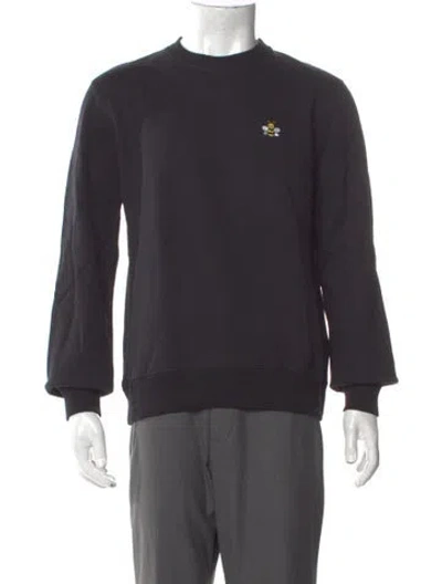 Pre-owned Dior X Kaws 2019 Graphic Print Sweatshirt In Black