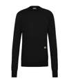 Dior X Kaws Bee Embroidered Pullover In Black