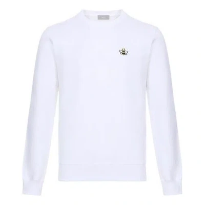 Dior X Kaws Bee Embroidered Sweatshirt White