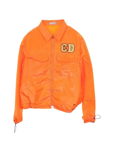 Pre-owned Dior X Kenny Scharf 2000s Zip-fastening Jacket In Orange