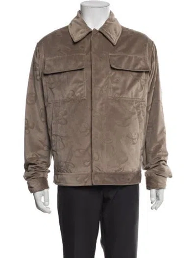 Pre-owned Dior X Kenny Scharf 2021 Trucker Jacket W/ Tags In Gray