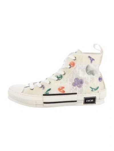Pre-owned Dior X Kenny Scharf B23 Sneakers In Neutral