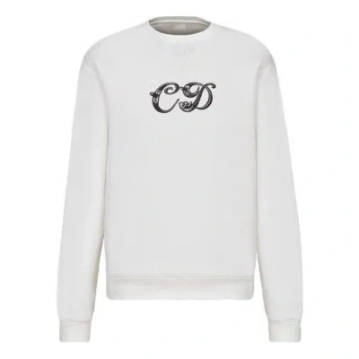 Dior X Kenny Scharf Cd Embroidery Crew 'white'